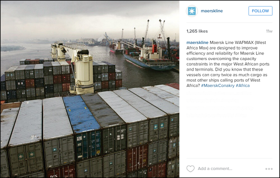 @maerskline Instagram Post