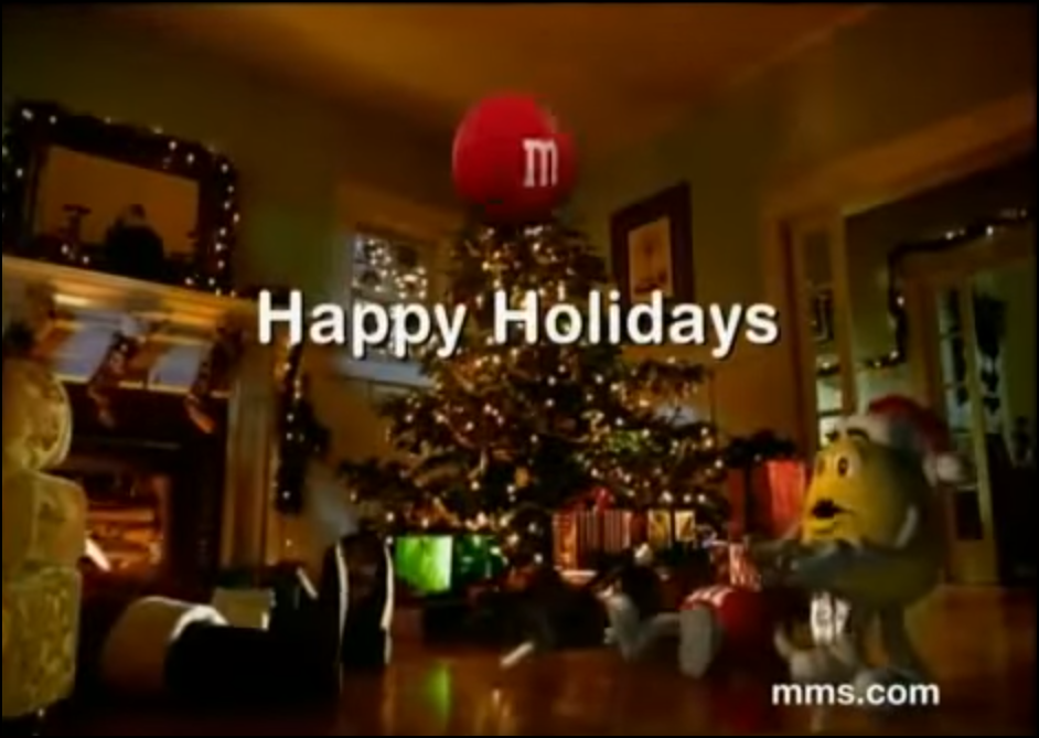 M&Ms Holiday Commercial