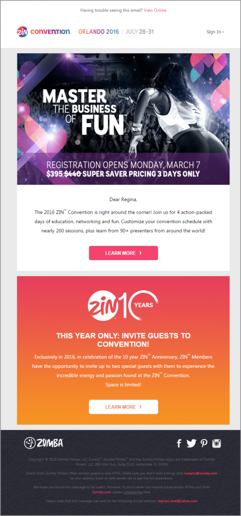 ZINCON Email