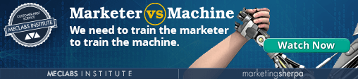 Marketer Vs Machines: We need to train the marketer to train the machine.